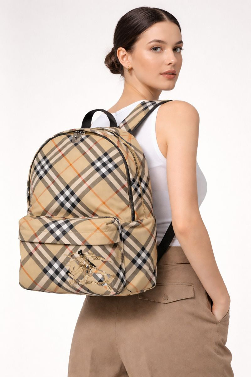 BURBERRY Backpack Beige image 0