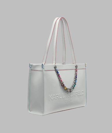 KARL LAGERFELD Savoie Large Leather Tote image 1