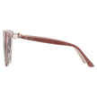 Jimmy Choo Brown Gradient Butterfly Ladies Sunglasses (Arriving In Delhi) image 1