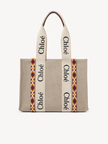 CHLOE Medium Woody Tote Bag - Sepia Brown (@Delhi Studio) image 0