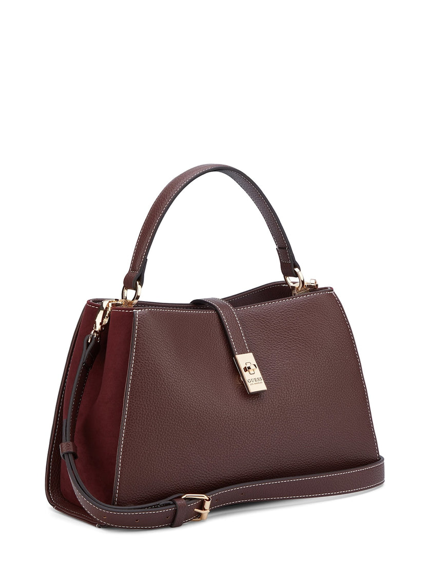 Guess Rudie Satchel - Brown image 1