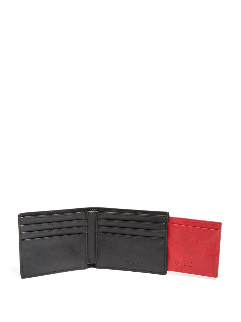 Guess Carter Billfold Wallet - Black image 2