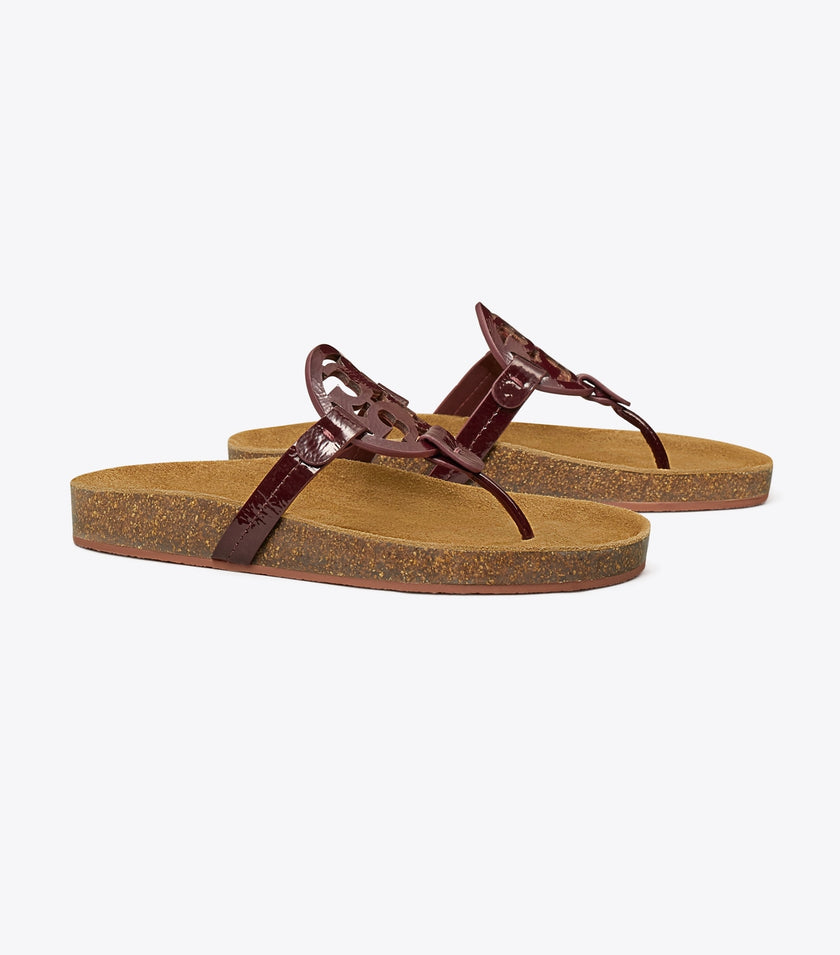 [AT DELHI] Miller Cloud Sandal - Plum Natural image 0