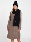 Guess Cable-Knit Scarf - Black image 2