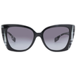 BURBERRY  Meryl Grey Gradient Butterfly Ladies Sunglasses image 1