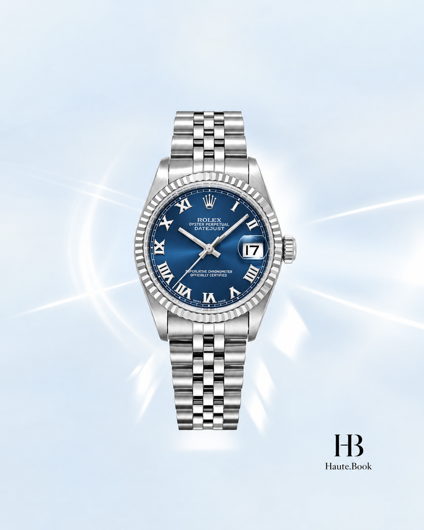 [Store Display] Rolex Datejust Blue Roman Stainless Steel 31 mm