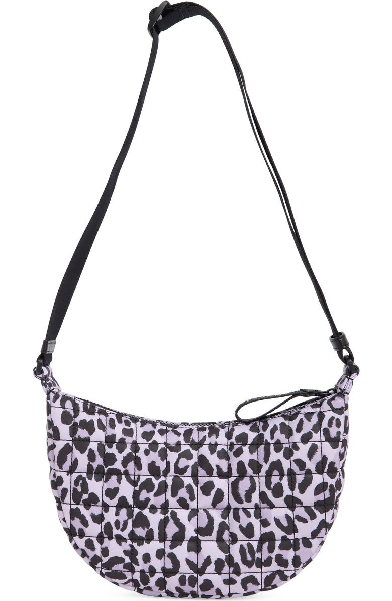 KATE SPADE Camden Leopard Quilted Crossbody Bag - Violet Mist Multi image 2