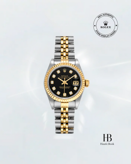 [Store Display] ROLEX Datejust Black Diamond Jubilee Dual Tone 26 mm