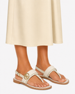 MICHAEL KORS Carmen Signature Logo Sandal