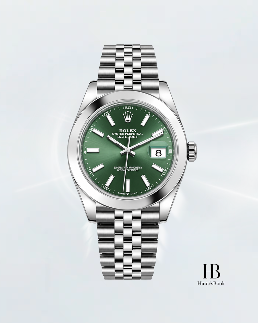 [Brand New]Rolex Datejust Mint Green Dial Oystersteel 126300 41MM