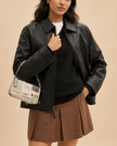 COACH Nolita 19 With Newspaper Print