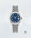 [Store Display] ROLEX Datejust Blue Diamond Jubilee Stainless Steel 26 mm