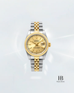 [Store Display] Rolex Datejust Champagne 26mm
