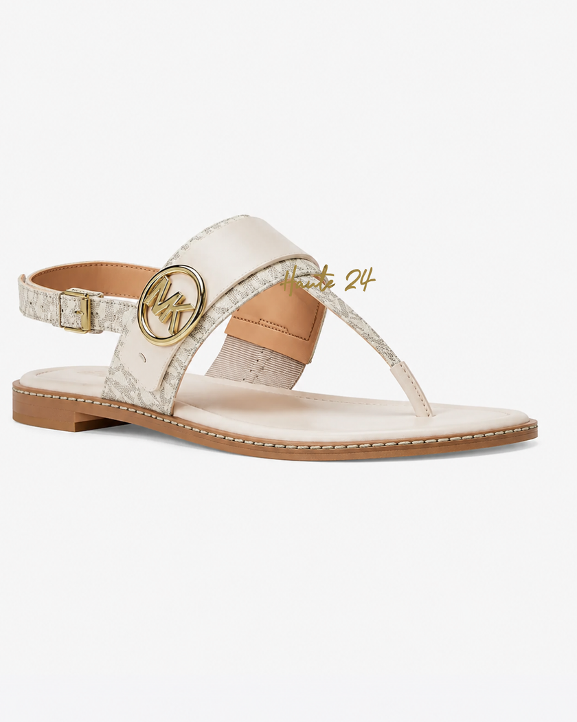 MICHAEL KORS Carmen Signature Logo Sandal