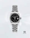 [Store Display] ROLEX Datejust  Black Jubilee Stainless Steel White Gold 26 mm