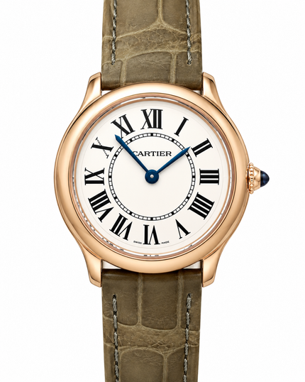 [STORE DISPLAY]CARTIER Rond LC PG WGRN0013 PG/RG Quartz 29MM