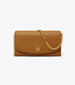 TORY BURCH Robinson Spazzolato Crossbody - Brown image