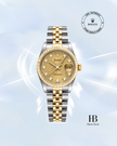[Store Display]* Rolex Datejust Champagne Computer Dial Stainless Steel 36 mm