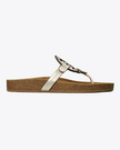 [AT DELHI] TORY BURCH Miller Cloud Sandal - Spark Gold / Natural image 2