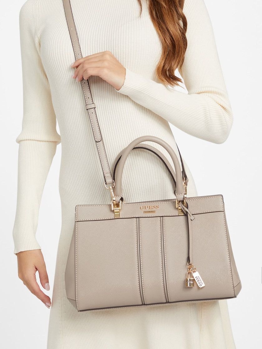 Guess Alesso Satchel - Beige image 1