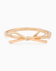KATE SPADE Skinny Mini Bow Bangle ( Arriving In Delhi ) - Rose Gold image