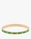 KATE SPADE Spot The Spade  Enamel Hinged Bangle image 2