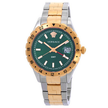 VERSACE  Hellenyium GMT Quartz Green Dial Men's Watch (Arriving In Delhi) image 0