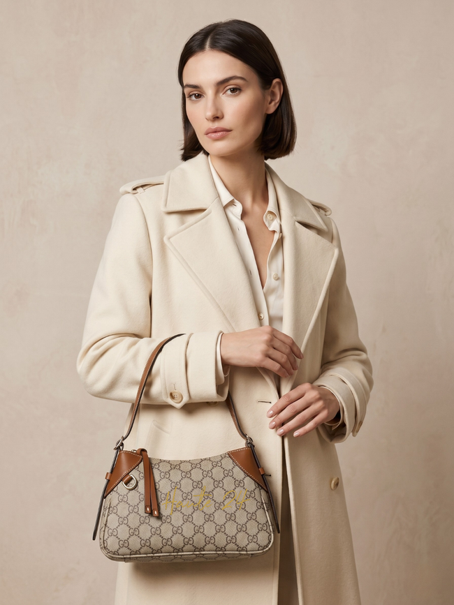 GUCCI GG Emblem Small Shoulder Bag image 0
