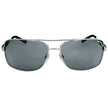 Burberry Grey Rectangular Men's Sunglasses image 1