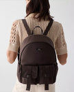 KATE SPADE Carter Ksnyl Cargo Large Backpack - Hot Fudge image 1