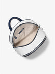 MICHAEL KORS Rhea Medium Color-Block Signature Logo Backpack - Admirl Multi image 2