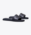 TORY BURCH Double T Sport Slide - Perfect Navy / Gold image 0