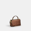 COACH Mini Josie Top Handle Bag In Signature Canvas (Arriving In Delhi) image 2