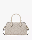 KATE SPADE Spade Flower Small Dolly Duffle - Dark Beige Multi image 1