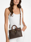 MICHAEL KORS Carson Small Signature Logo Satchel image 1