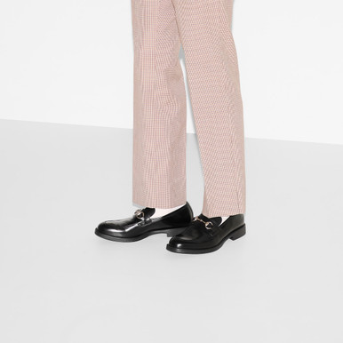 GUCCI Men's Horsebit Detail Loafers image 1