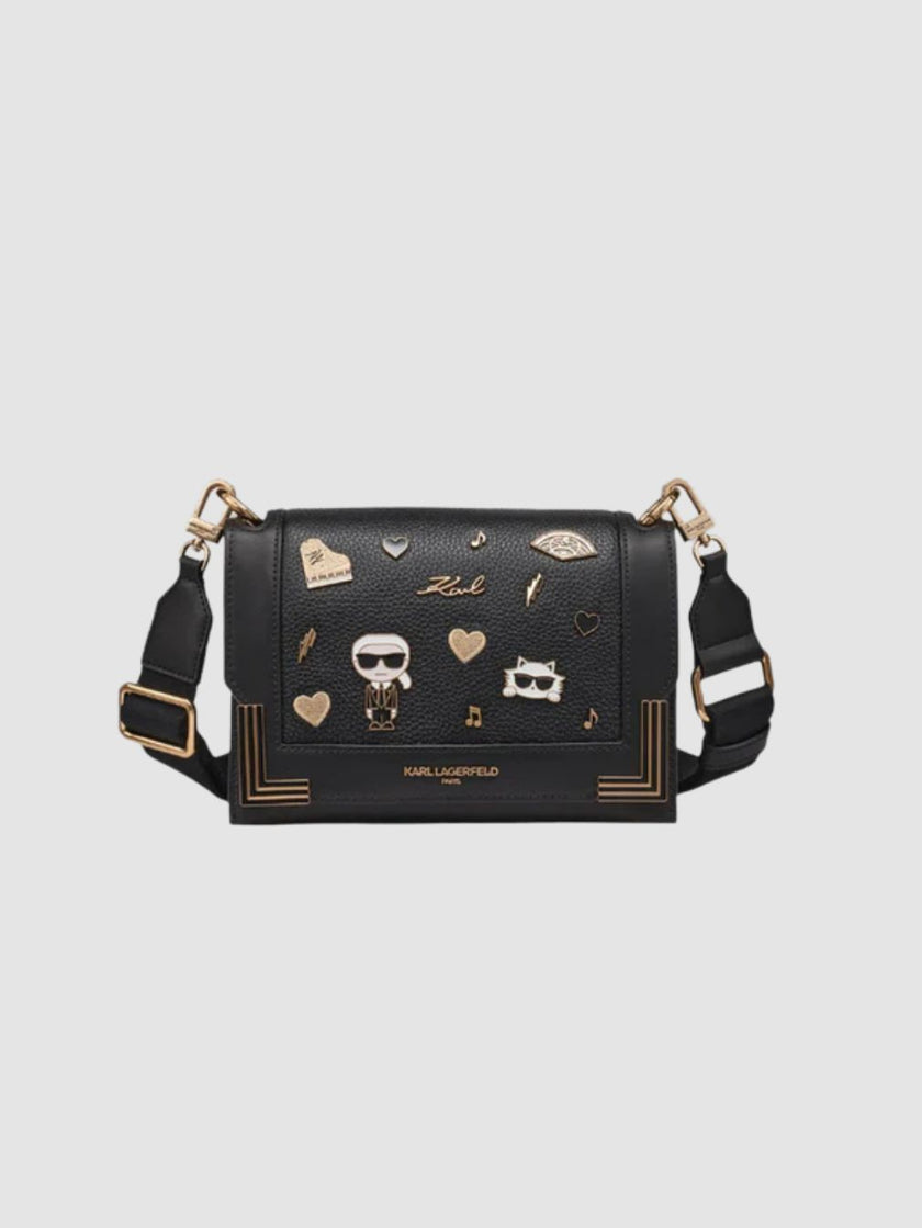 KARL LAGERFELD Camille Shoulder Bag Black image 0
