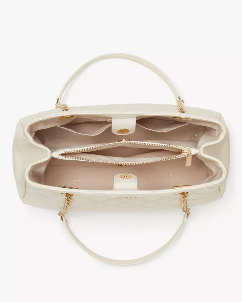 KATE SPADE Carey Quilted Tote - Meringue image 3