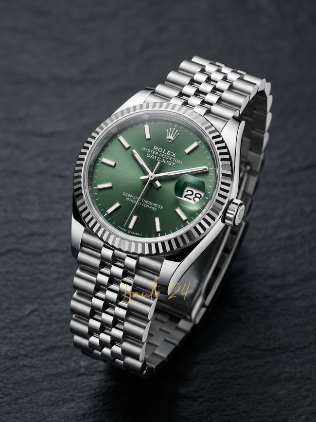 [New] ROLEX Datejust 31 Oyster, 31 mm, Oystersteel and white gold image 0