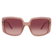[ARRIVING] GUESS Brown Gradient Square Ladies Sunglasses image 0