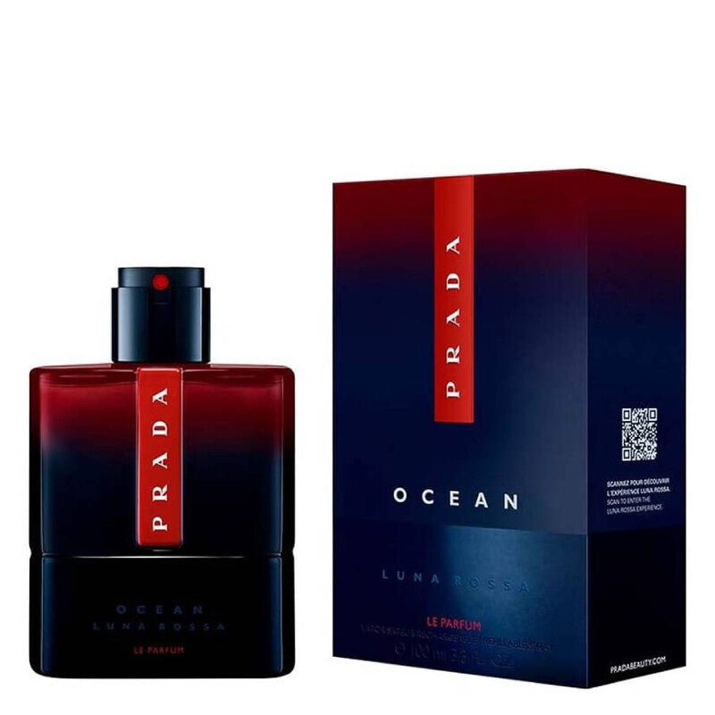 PRADA Men's Luna Rossa Ocean Le Parfum Spray  Fragrances (100ml) image 0