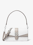 MICHAEL KORS Greenwich Medium Signature Logo Convertible Shoulder Bag image 0