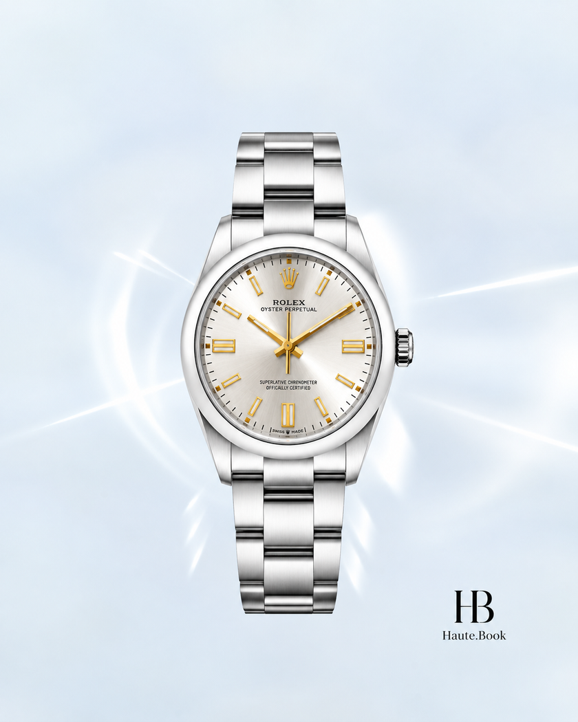 [Brand New] Rolex Oyster Perpetual  Silver Dial  Automatic Oyster 126000SSO 36mm