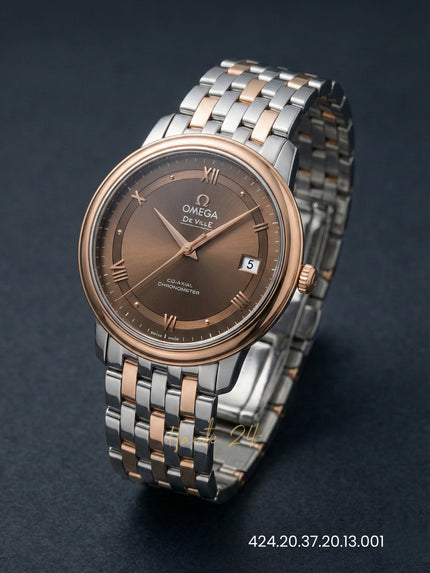 OMEGA  De Ville Automatic Brown Dial Watch Item No. 424.20.37.20.13.001 image 0