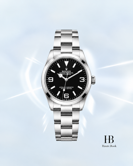 [2024 Model] ROLEX Explorer Black Oyster stainless steel 124270-0001 36mm