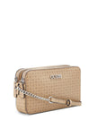 Guess Tidewood Mini Compartment Crossbody - Brown image 1