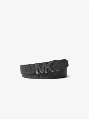 [AT DELHI] MICHAEL KORS  4-in-1 Signature Logo Belt Box Set - Black image 4