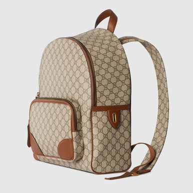 GUCCI GG Emblem Medium Backpack image 1