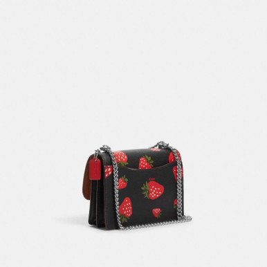 COACH Mini Klare Crossbody With Wild Strawberry Print image 0