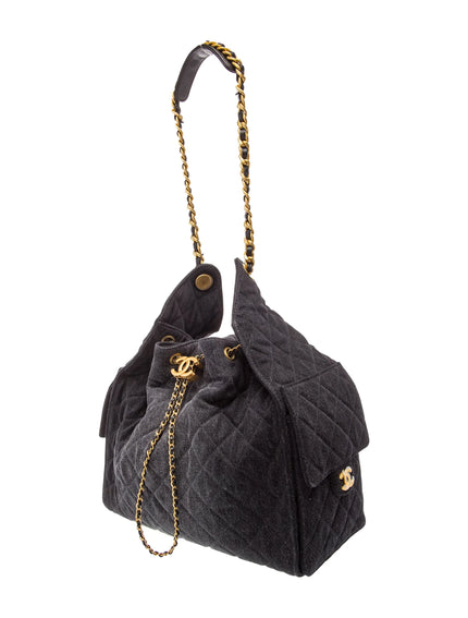[Unused/Display] CHANEL 2026 Medium Denim 25 Hobo